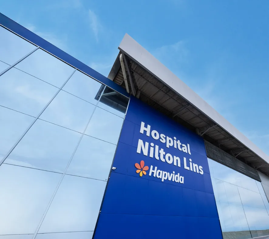 Hospital Nilton Lins, unidade própria da rede Hapvida em Manaus (AM)